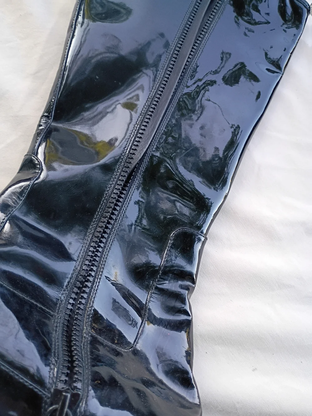 Cole Haan x Nike Air Patent Leather Boots